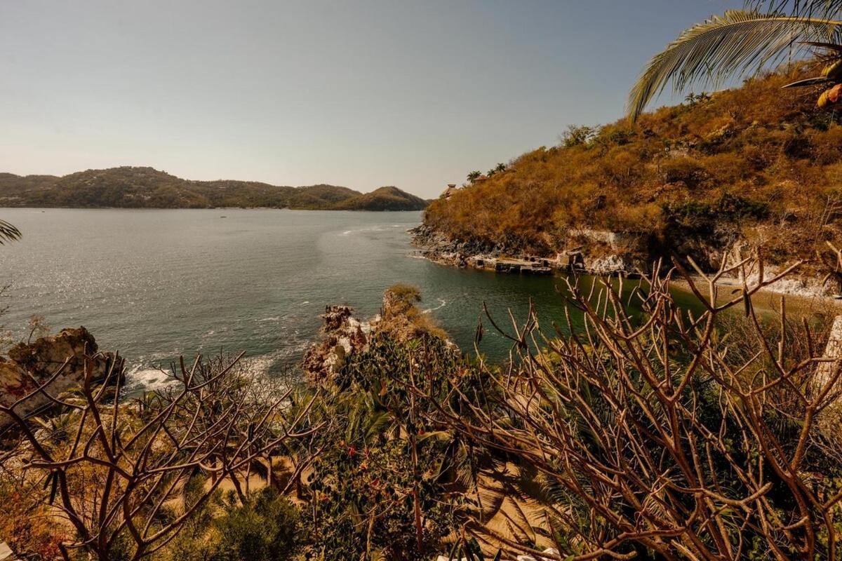 Dream Villa With Private Beach And Catering Zihuatanejo Exterior photo